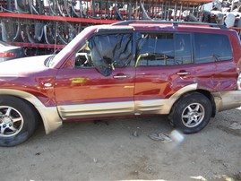 2001 Mitsubishi Montero Limited Burgundy 3.5L AT 4WD #214008